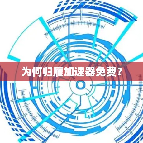 为何归雁加速器免费？