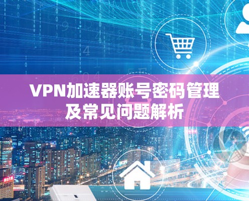 VPN加速器账号密码管理及常见问题解析